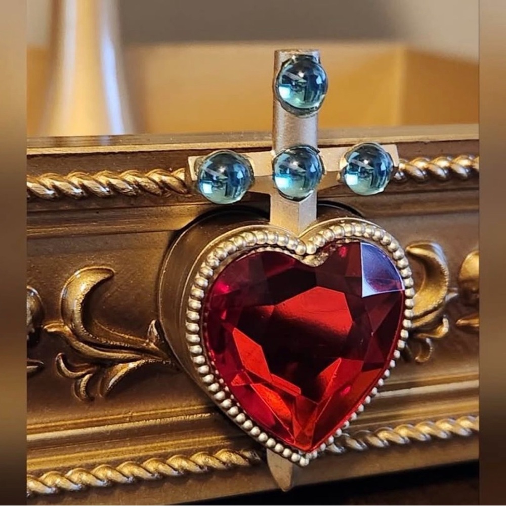 Disney Villains Evil Queen Magic Mirror Vanity Tray Gold (Bath & Body Works) - Picture 2 of 9